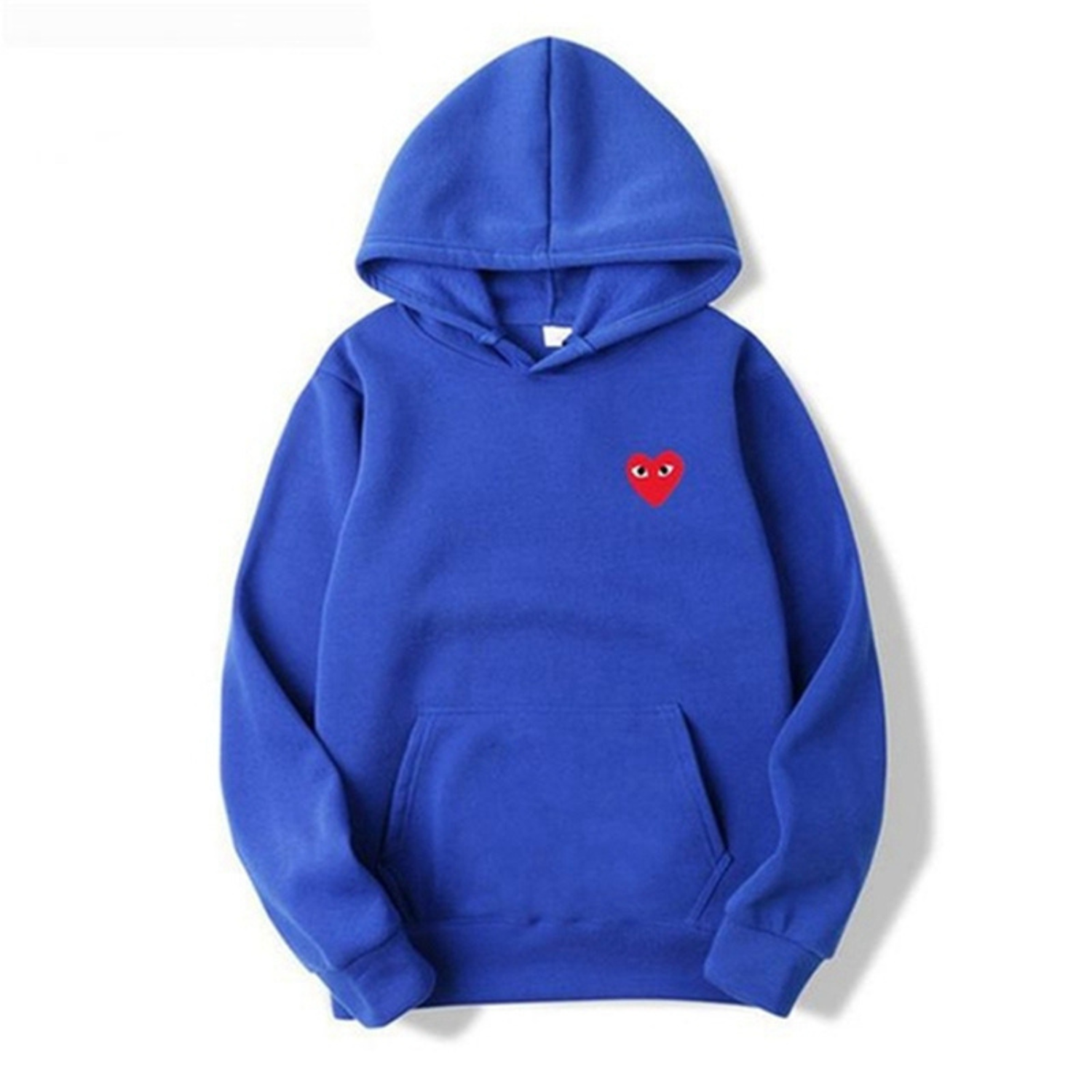 Hoodie met Geborduurd Hartdetail