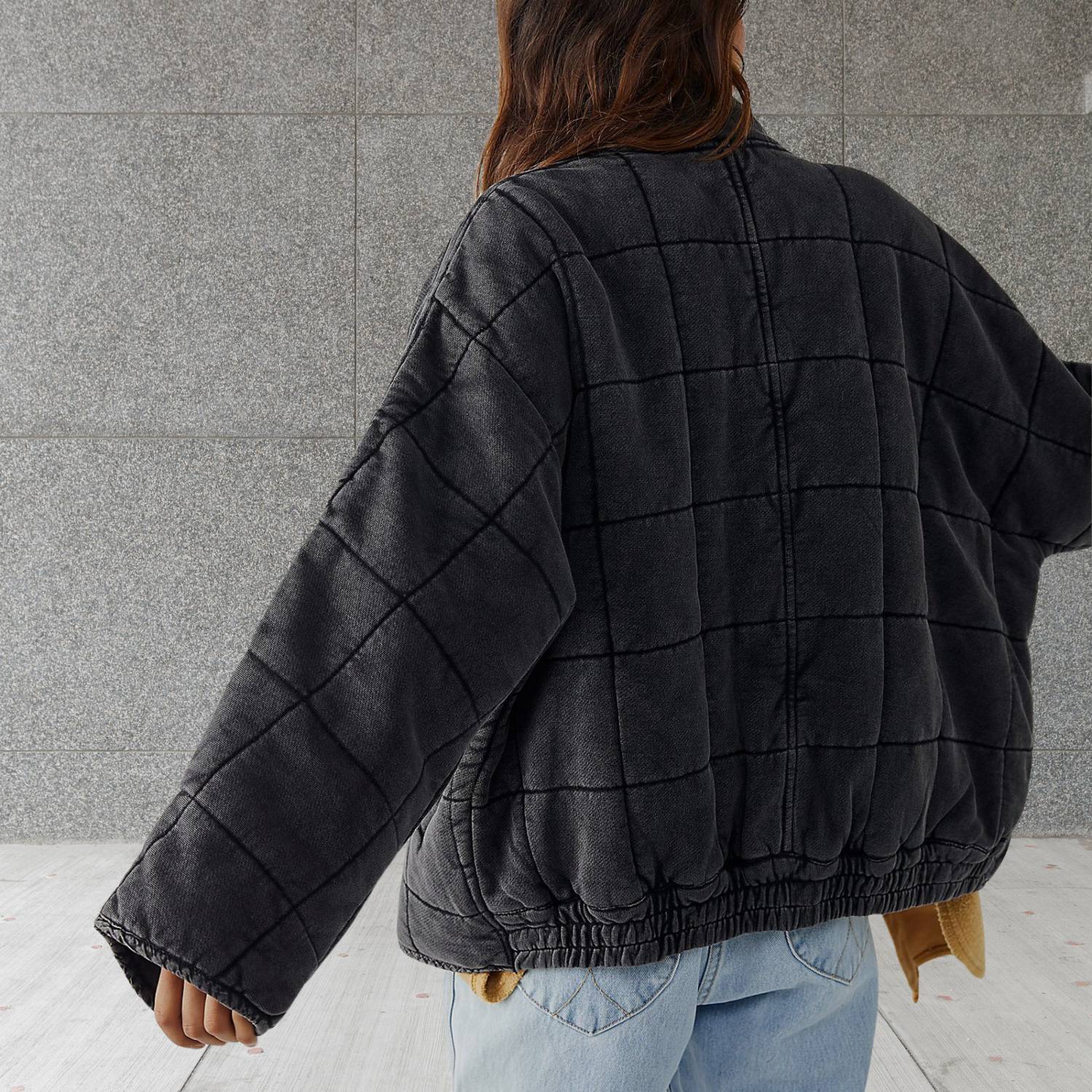Lichte Gewatteerde Jas voor Dames – Stijlvol en Comfortabel in Trendkleuren