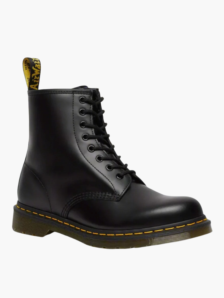 Emily Veterboots met Gele Stiknaad – Stevig, Stijlvol en Tijdloos