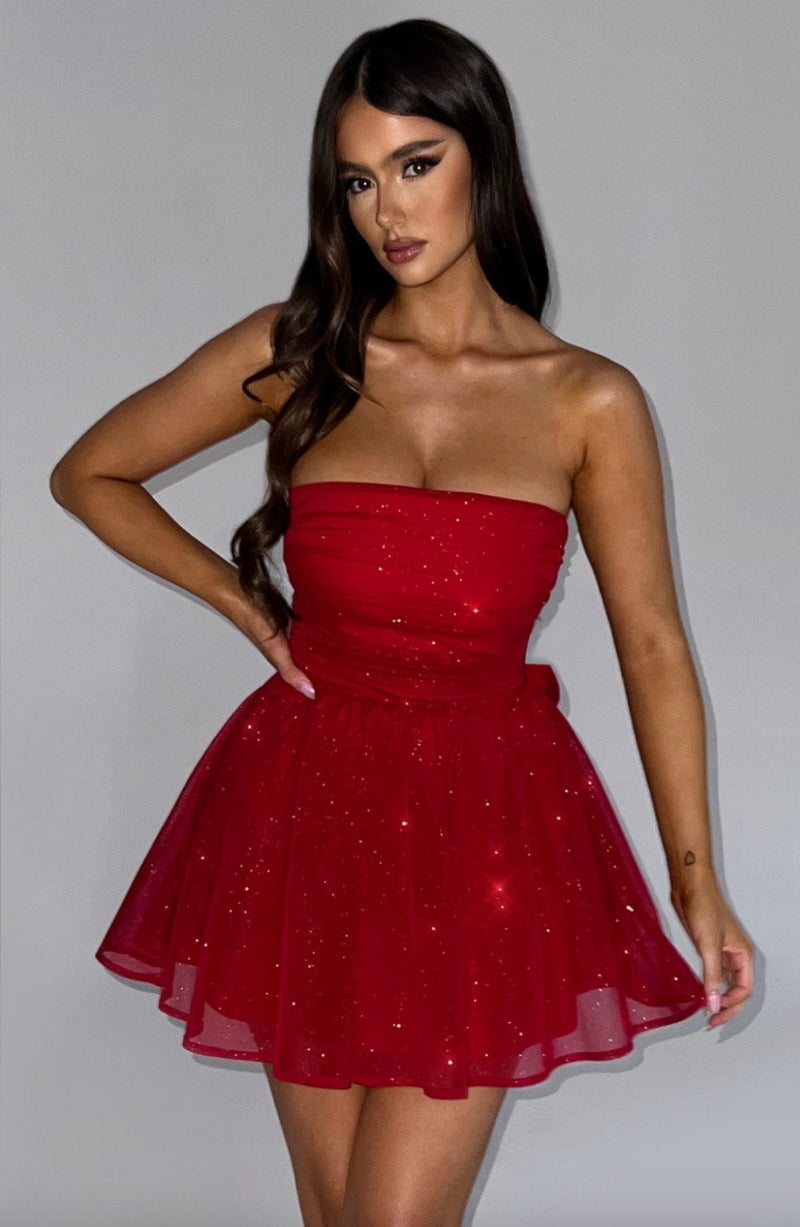 COCO | mini glitter jurk
