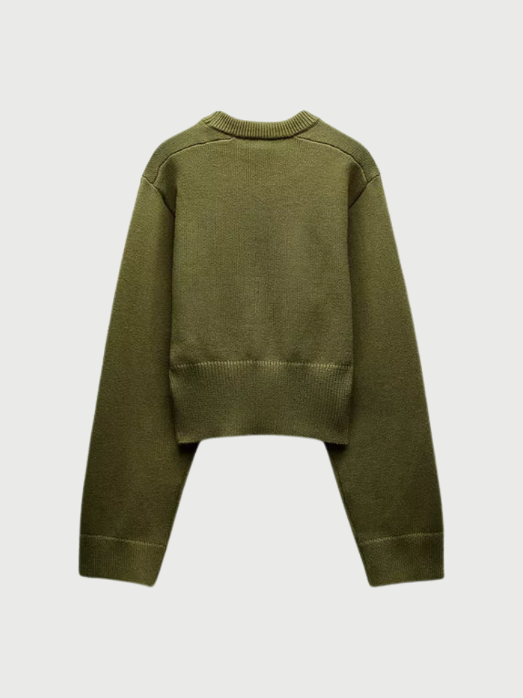 ROSIE | Groene Sweater