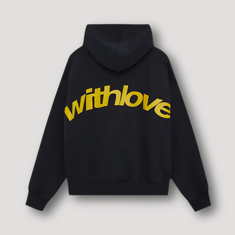 WithLove Hoodie - Comfortabele en Stijlvolle Unisex Hoodie