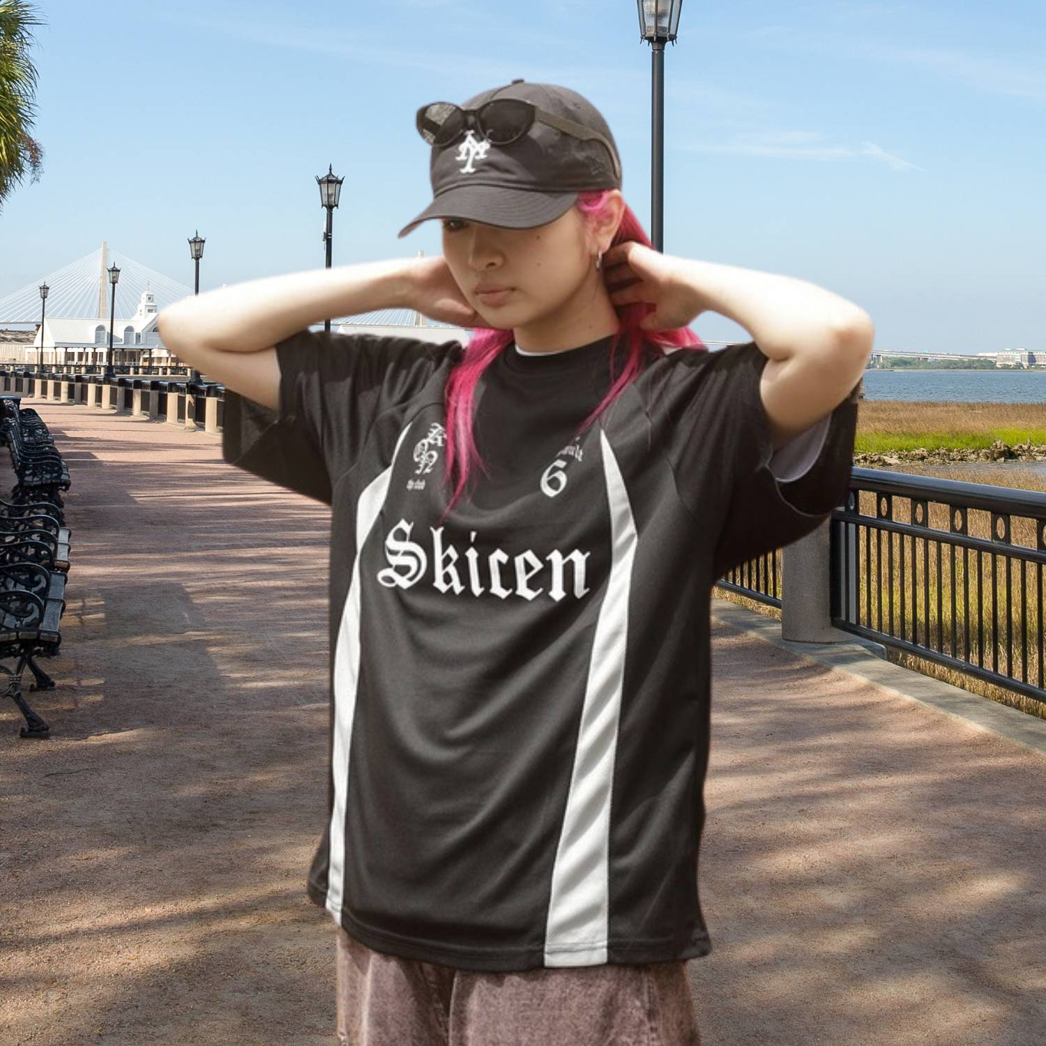 Unisex Streetwear T-Shirt – Sportieve Look met Modern Design
