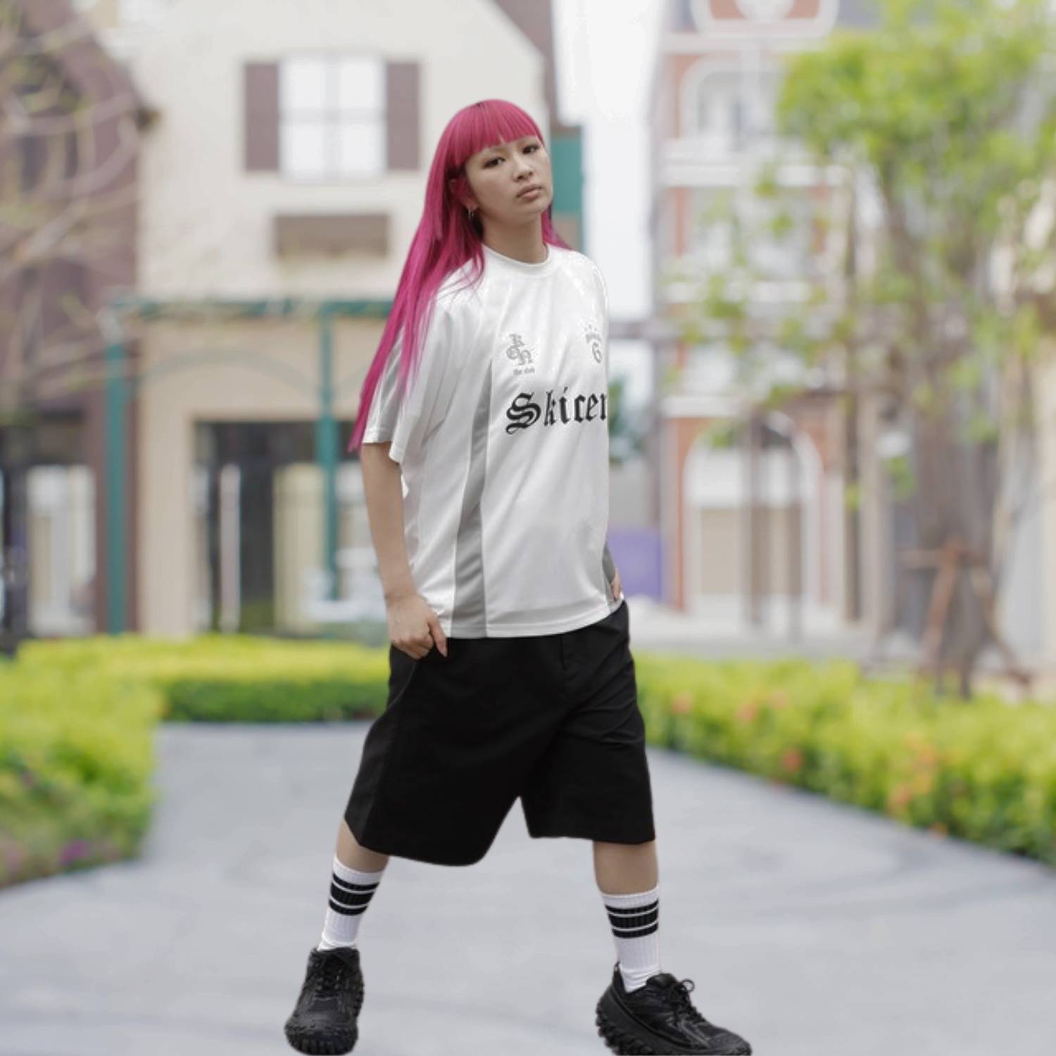 Unisex Streetwear T-Shirt – Sportieve Look met Modern Design
